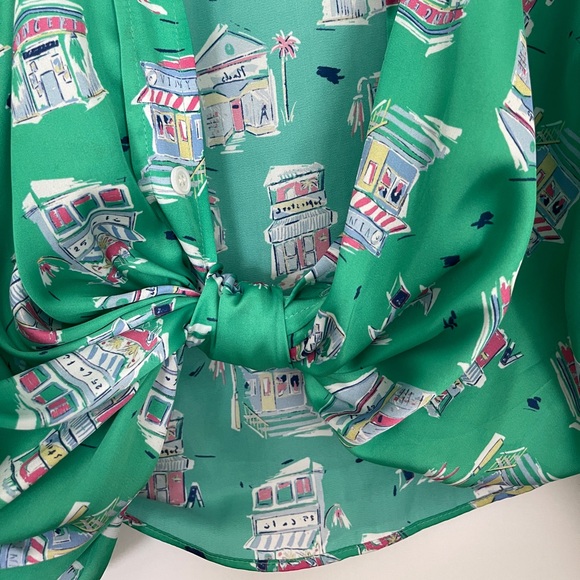 ZARA Crop Top with Knot detail - Picture 4 of 8